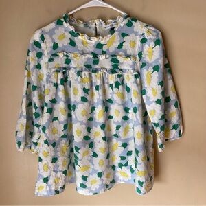 Michelle McDowell Women's Celeste Run Full Bloom Cotton Daisy Blouse